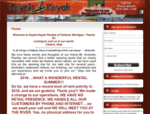 Tablet Screenshot of kayak-kayak.com